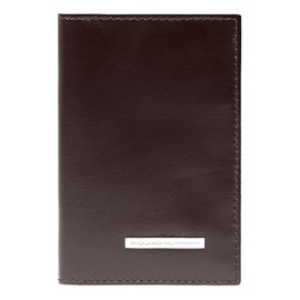 Piquadro Blue Square Slim Credit Cards Holder RFID Mahogany