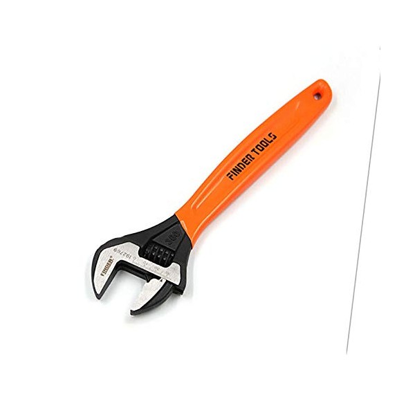 BE-TOOL Adjustable Wrench 300mm Soft Grip Wide Jaw Width 60mm