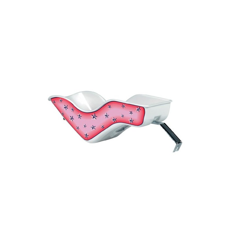 Adie Girl's ACB512 Dolly Seat - Pink/White