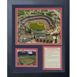 Legends Never Die "Atlanta Braves Turner Field Framed Photo Collage, 11 x 14-Inch, (11189U)