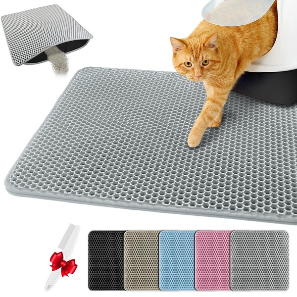 Blissstorm Cat Litter Tray Mat, 66 x 116 cm, Double