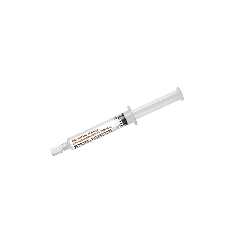 BD PosiFlush Pre-Filled Saline Syringe - 10ml x 30