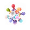Baby Hand Rattle Toy Colorful 12 Teething Balls Gum Massage