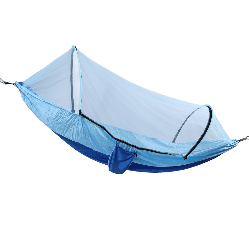 Camping Hammock with Net Lightweight Portable Tree Hammock with Storage