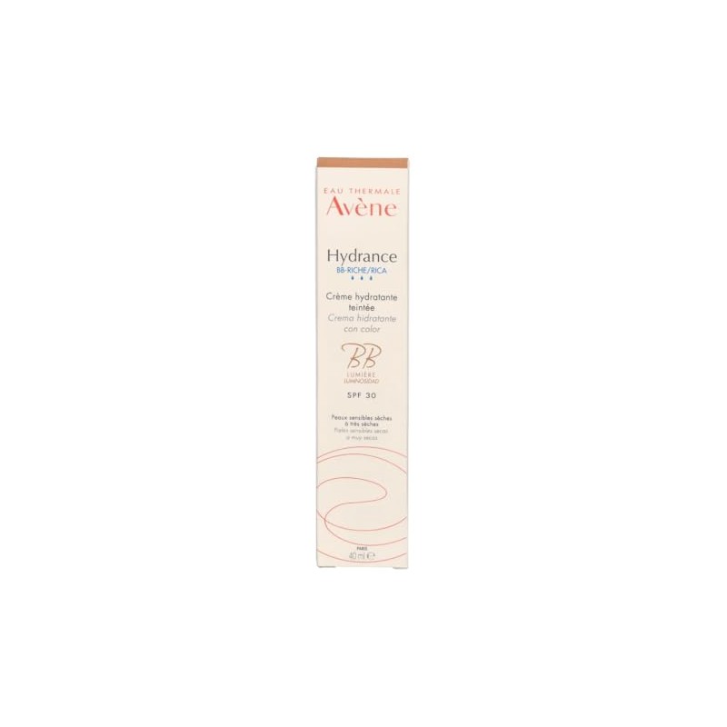 Avène Hydrance Bb Cream Enriquecida 4 en 1, SPF 30,