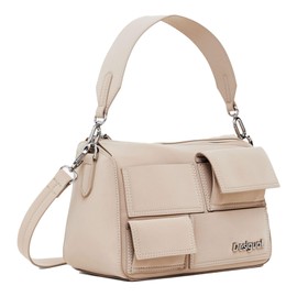 Desigual Women's Accessories PU Hand Bag, White