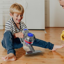 VARANO 3-in-1 Kids Vacuum That Really Works, Toddler Toy Vacuum Cleaning Toys for Kids Aged 3+, Fun Kids Working Play Vacuum Cleaner with Working Suction for Realistic Pretend Play (Classic Edition)