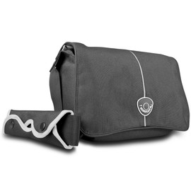 Mantona Cool Bag Shoulder Bag for SLR Camera - Black/white
