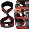 Lifting Straps Padded Grip Figure 8 Wrist Straps Weight Heavy