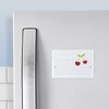 CafePress Blank Cherry Label Magnets Rectangle Magnet, 3"x2" Refrigerator Magnet