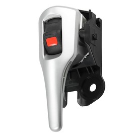 TOTMOX Front/Rear Driver Side Interior Door Handle Silver + Black, REPT462304/6920612230B0, Compatible with Toyota Corolla 2009-2014 Matrix 2009-2013, Front or Rear Left Driver Side