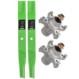 8TEN Spindle Medium-Lift Blade Kit for Exmark Toro 42 inch Cut Deck QT22KA421 TimeCutter SS 4200 4216 4235 4260 MX