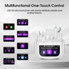 QXUFV Wireless Earbuds, Bluetooth 5.4 Headphones Multi-Function Touch Screen with