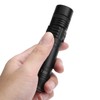 T6+COB Electric Torch Telescopic Zoom Powerful Flashlight Dual Light Sources