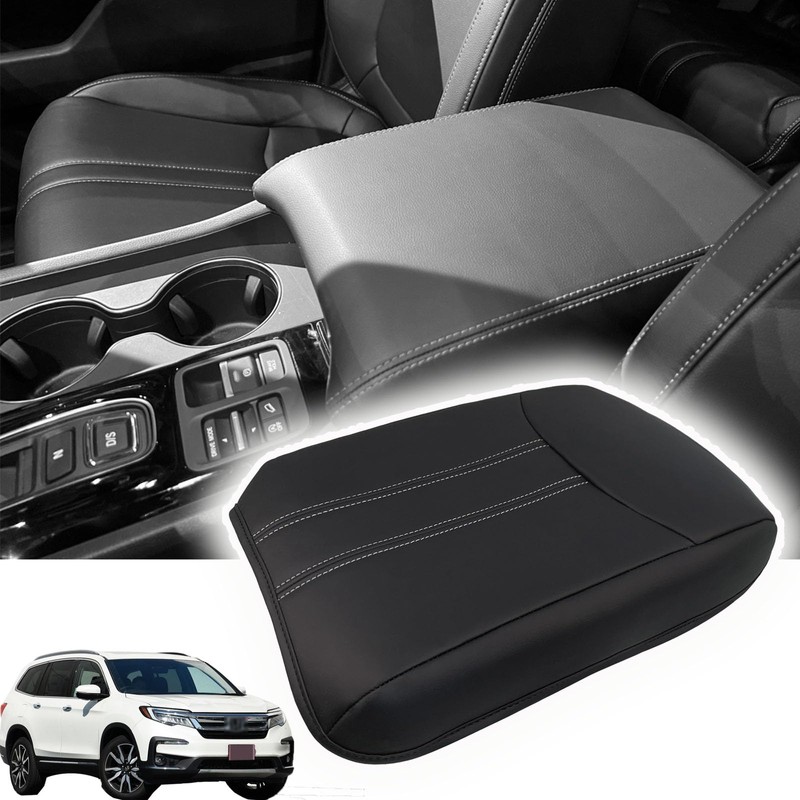 Areeyils Center Console Pad Armrest Box Cover Compatible with 2023