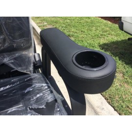 Evolution BLACK CUP HOLDER ARM REST PAIR ARMREST FOR EVOLUTION GOLF CART