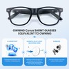 Cyxus AI Smart Glasses for Business Meetings - Real-Time Transcription