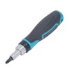 34Pcs Ratchet Screwdriver Set Multi Function CRV Magnetic Ratcheting Bit