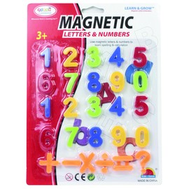 First Classroom Magnetic Numbers & Symbols in a Blister Card, 1.25"