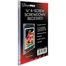 ultra pro 1/4" screw down 5-pack set