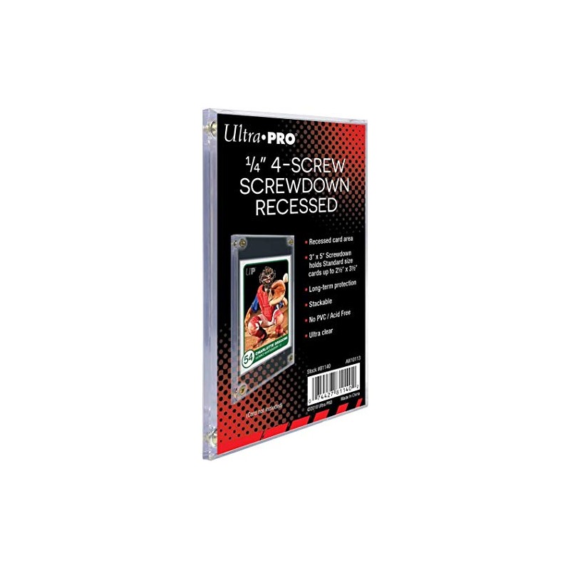 ultra pro 1/4" screw down 5-pack set