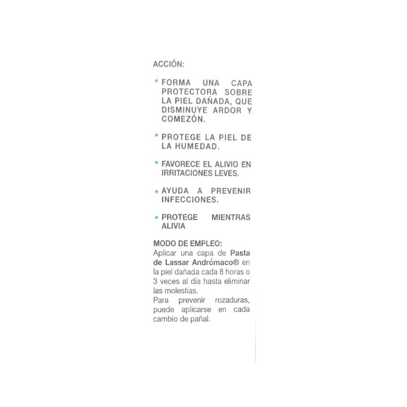 ANDRÓMACO Pasta De Lassar Andromaco Pack 2 tubos 110 g