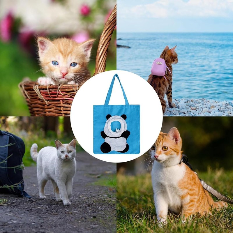 AIMALL Animal Shoulder Outcrop Cat Bag - Portable Canvas Pet