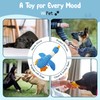 WiPet Blue Goose Squeaky Dog Toy – Durable Plush Dog