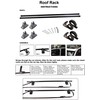 SEAH HARDWARE Universal Roof Rack Cross Bars (2 Pcs)