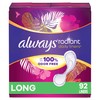 Always Radiant Daily Liners Light Absorbency, Long Length, Up to