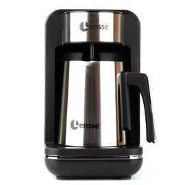 Lensse Turkish Coffee Maker - 1 to 4 Cup Brewing Capacity for Delicious Turkish & Greek Coffee