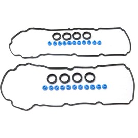 For Lincoln MKZ Valve Cover Gasket 2007 08 09 10 11 2012 | 6 Cyl | 3.5L / 3.7L Engine | w/Grommets & Spark Plug Tube Seals | Sport Model