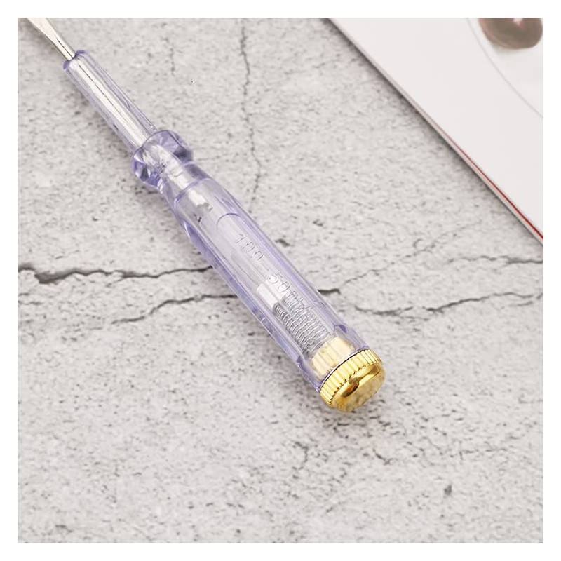 Fielect Tester Screwdriver, Voltage Tester Light Circuit Tester Electric Test