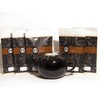 Mahamosa Teapot and Tea Gift Set - Black Ceramic Infuser