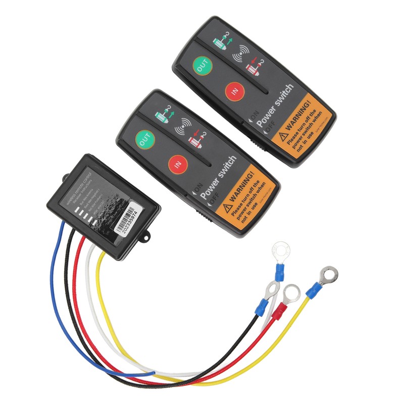 Wireless Winch Remote Control Kit 12V 24V Fast Response 50