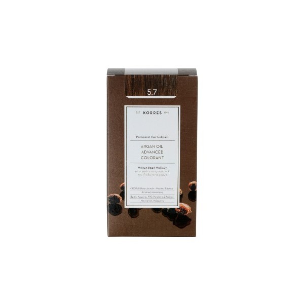 Korres Argan Oil Advanced Colorant Νο 57 Chocolate