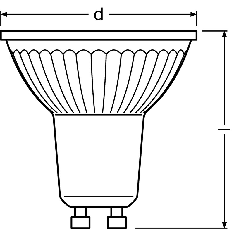 OSRAM LED Star Value PAR16 Reflector Lamp with 36 Degree