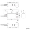 Sanwa Supply TAP-M705W Micro Tap, 3 Openings, 0.5 m, White