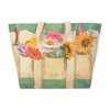 Caspari Garden Large Tote Gift Bags - 4 Gift Bag