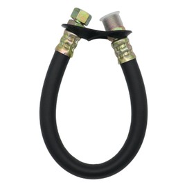 Engine Drain Port Oil Changing Hose 3/8" NPT, 14" Length Replaces STAN1438 Compatible with Tecumseh, Kohler Engines 3/8" Drain Port (Black 1pcs)