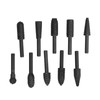 10Pcs Carving Bit Set Electric Rotatable Efficient Multifunctional Grinding Head