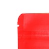100Pcs Red Kraft Paper Stand Up Pouches, Zipper Seal Top