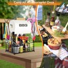 Concons Grill Caddy, BBQ Caddy for Outdoor Grill, Camping Essentials,