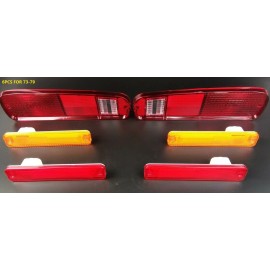 RSRing For 73-79 FORD F-150 F150 F250 Truck 78-79 Bronco Tail Light and Side Fender Kit