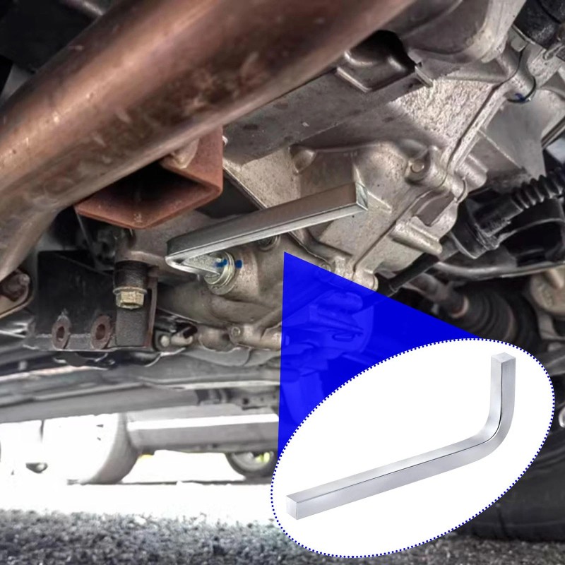 Pndeyo 5pcs Square Head Wrench Set L Shaped Square Key