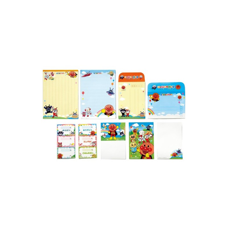 サンスター文具 お手紙セット アンパンマン 7720010B