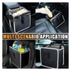 JOYCOURT Car Hanging Trash Can Universal Foldable Trash Can Auto