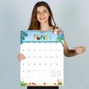 GuassLee Extra Large Wall Calendar 2025-2026, 19-Month Vertical Wall Calendar
