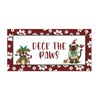 Second Ave Funny Deck The Paws Christmas Xmas Dog Owner
