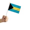 10 PCS Bahamas Handheld Small Flag, Bahamians Hand held Mini